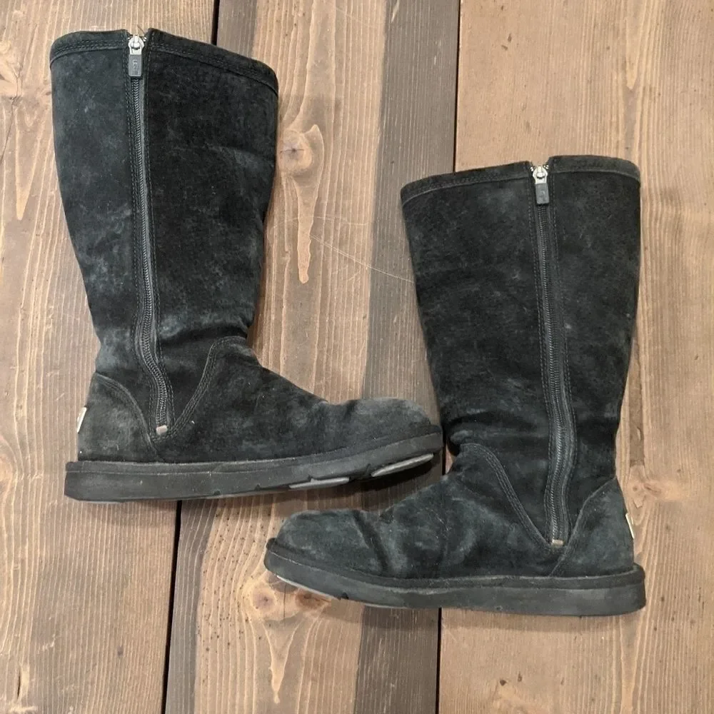 UGG Australia black Kenley sheepskin 1890 boots 7
